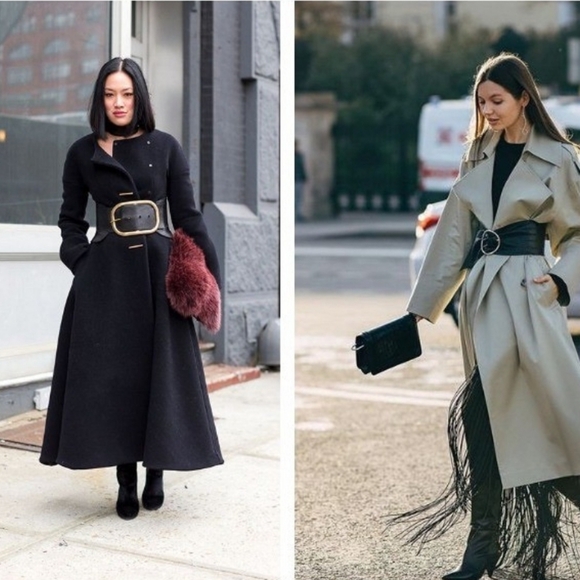 Suede Belt with Gold Buckle - Picture 12 of 16